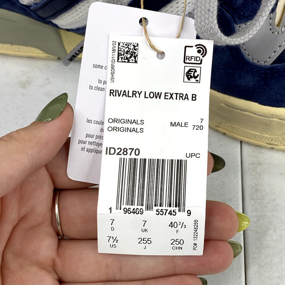 Adidas Rivalry Low Extra Butter Shoe 7.5 main image 6